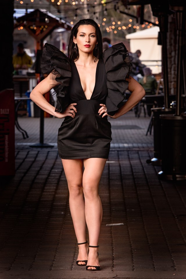 Refashion Runway Statement Sleeve Challenge