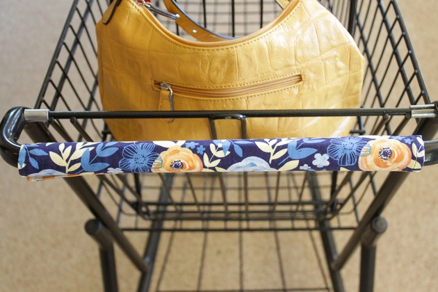 DIY Washable Shopping Cart Handle Cover