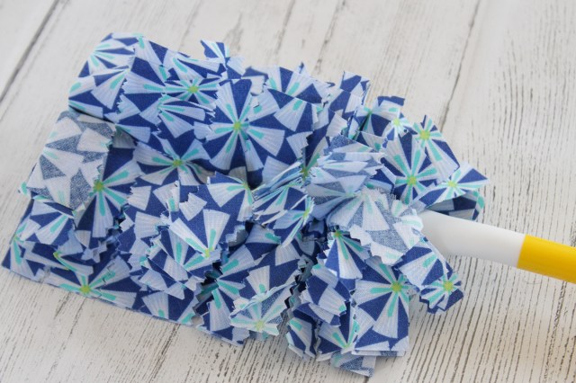 how to make a reusable Swiffer duster cloth
